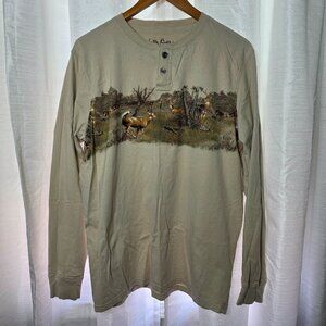 North River Outfitters Men's Long Sleeve Top size Large